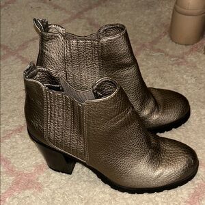 Sam & Libby Bronze Ankle Booties